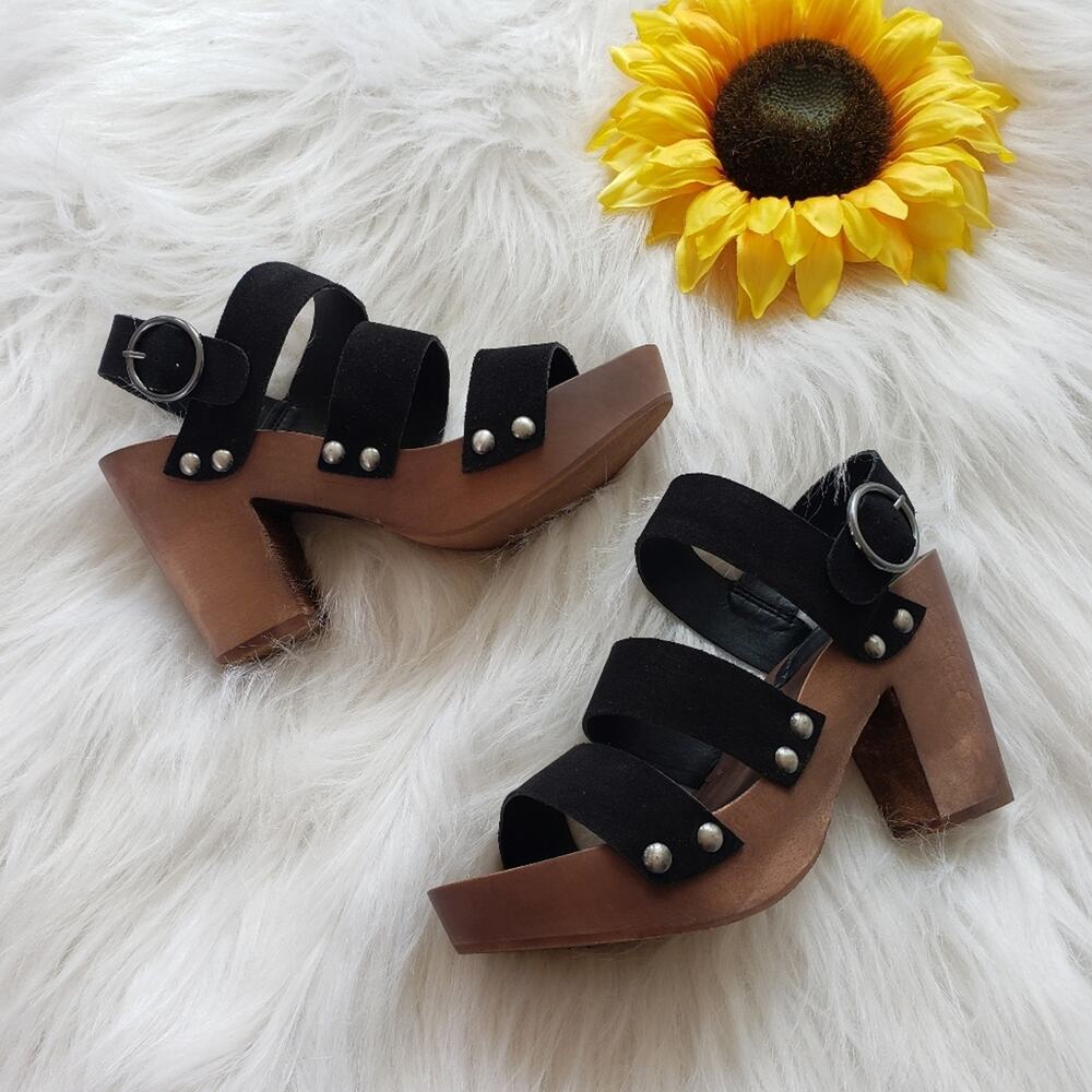 Chinese Laundry NIB Fayla black suede strap sandal woman's size 8.5 - Picture 6 of 15